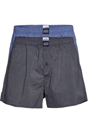 Jockey Boxer Woven 2-P Blue