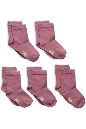 Minymo Ankle Sock -Solid Purple