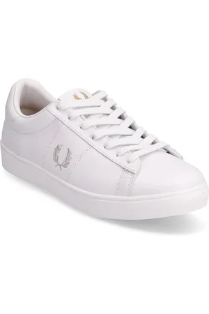 Fred Perry Spencer Leather White