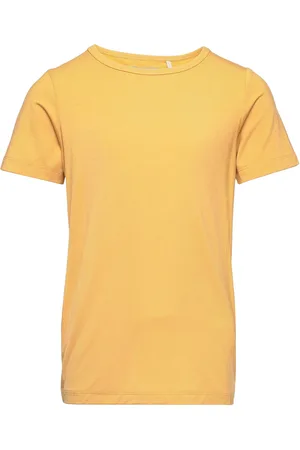 Minymo Blouse Ss - Bamboo Yellow