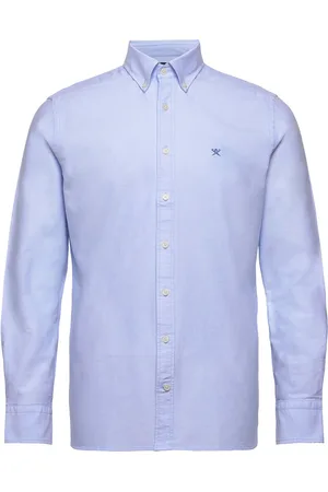 Hackett Washed Oxford Blue