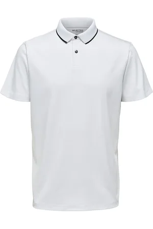 SELECTED Slhleroy Ss Polo Noos White