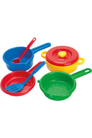 Dantoy Pot/Sieve/Pan In Net Patterned