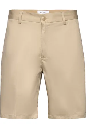 Les Deux Como Reg Cotton-Linen Shorts Beige
