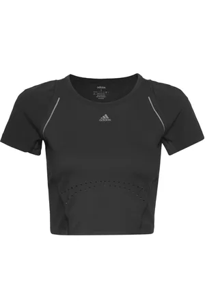 adidas Hiit 45 Seconds Crop T-Shirt Black