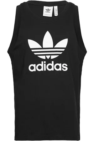 adidas Adicolor Classics Trefoil Tank Top Black