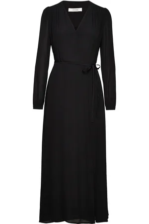 Ivy & Oak Wrap Dress Black
