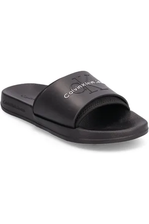Calvin Klein Slide Monogram Tpu Ml Wn Black