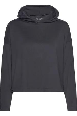 Röhnisch Soft Cropped Hoodie Black