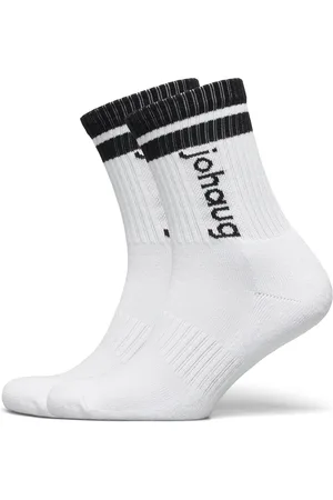 Johaug Retro Sports Socks 2Pk White