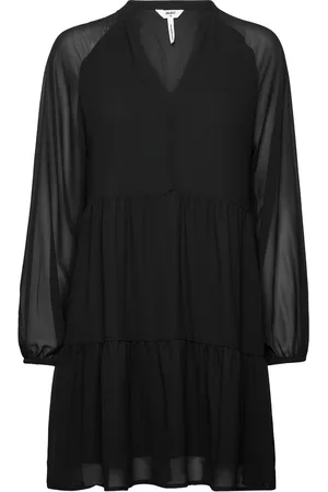 Object Objmila Gia L/S Dress Noos Black