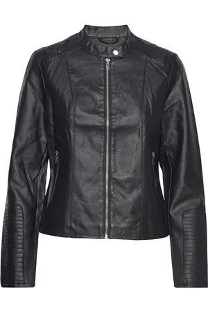 VILA Viblue Coated Jacket- Noos Black