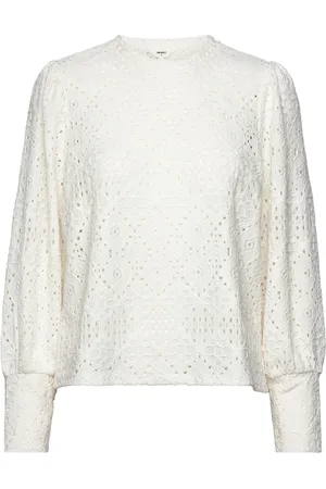 Object Objfeodora L/S Top Noos White
