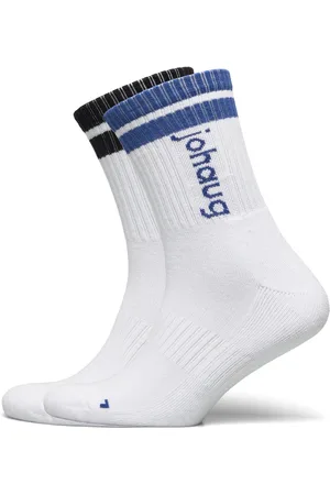 Johaug Retro Sports Socks 2Pk White
