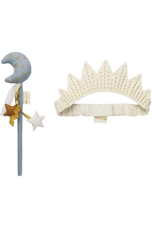 Fabelab Dress-Up Moon Fairy Wand And Tiara Patterned