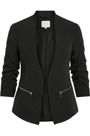 VILA Vijoy 3/4 Blazer - Noos Black
