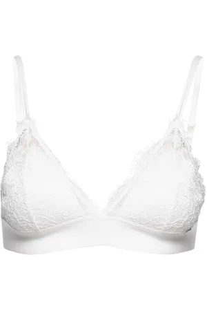 Lindex Bra Nora Triangle Bralette White