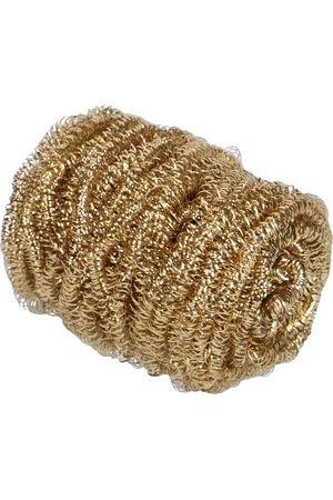 Simple Brass Scrub Gold
