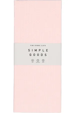 Simple Sponge Cloth Pink Pink