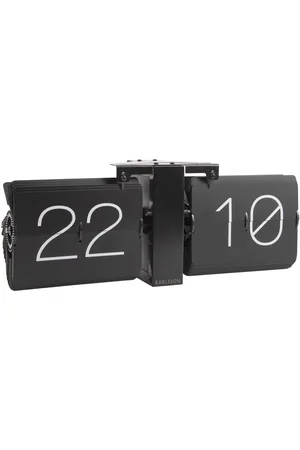 Karlsson Flip Clock No Case Black