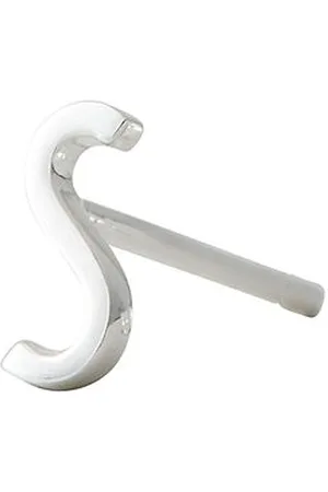 Design Letters Earring Studs Archetypes, Silver, A-Z Silver