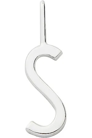 Design Letters 10Mm 925 Sterling Silver A-Z Silver