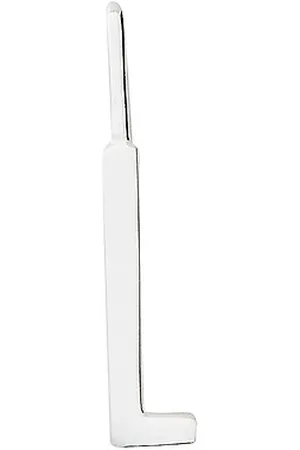 Design Letters 10Mm 925 Sterling Silver A-Z Silver