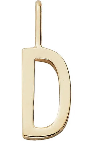 Design Letters 10Mm 18K Gold Plated Silver A-Z Gold