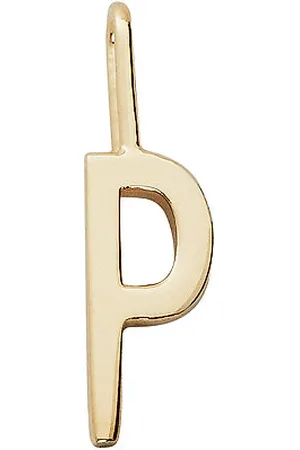 Design Letters 10Mm 18K Gold Plated Silver A-Z Gold
