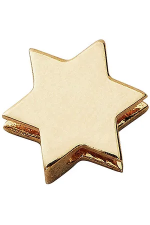 Design Letters Star 18K Gold Plated Silver Gold
