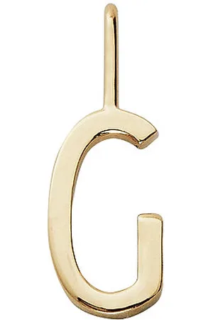 Design Letters 10Mm 18K Gold Plated Silver A-Z Gold