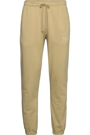 Black Halo Cotton Sweatpants Khaki