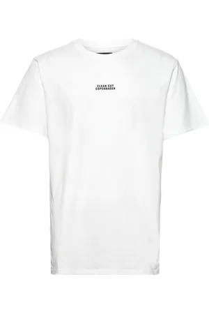 Clean Cut Cohen Brushed Tee Ss White