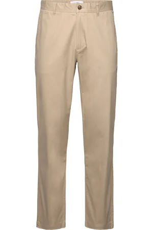 Les Deux Jared Twill Chino Pants Beige