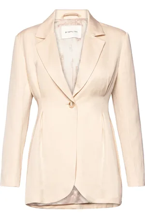 By Malina Clover -Button Blazer Cream