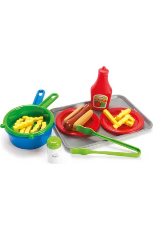 Dantoy Hotdog Set On Tray 22 Pcs Patterned