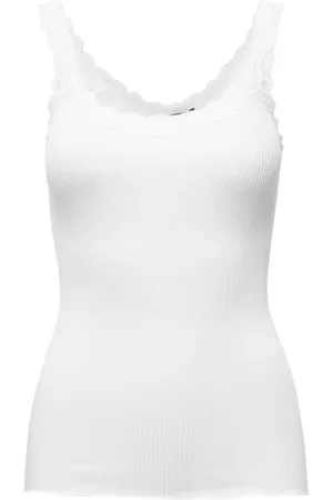 Rosemunde Rwbabette Sl Deep Back Lace Top White