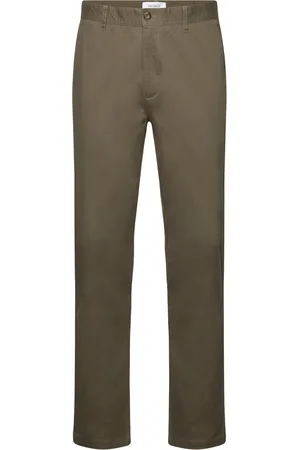 Les Deux Jared Twill Chino Pants Khaki
