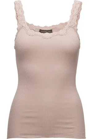 Rosemunde Rwbabette Sl Deep Back Lace Top Pink