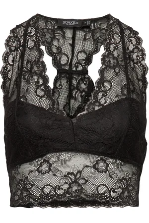 Soaked in Luxury Sldolly Bralette Black