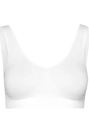 Decoy Bra Top W/Wide Straps White