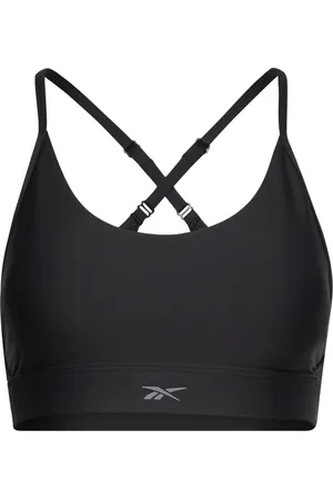 Reebok Lux Strappy Sports Bra Black