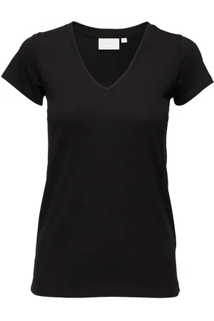 INWEAR Rena V Tshirt Kntg Black