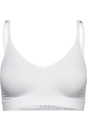 Decoy Bra Top W/Narrow Straps White