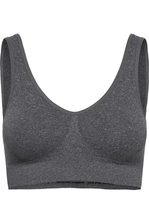 Decoy Bra Top W/Wide Straps Grey