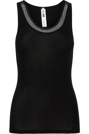 Femilet Juliana Tank Top Wool Black