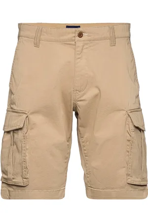 GANT Relaxed Twill Cargo Shorts Beige