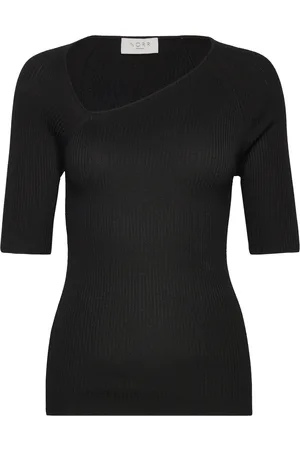 Norr Sherry Knit Tee Black
