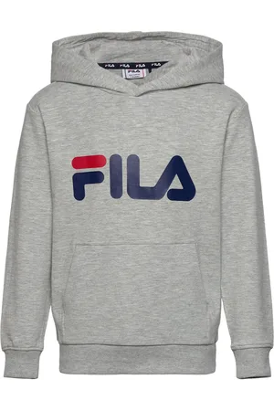 Fila Baj Classic Logo Hoody Grey