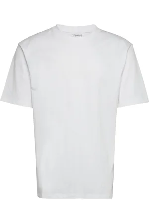 Lindbergh O-Neck Tee Over S/S White